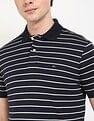 Tommy Hilfiger Striped Regular-Fit Cotton Polo Shirt