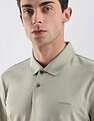 Calvin Klein Jeans Regular-Fit Solid Cotton Polo Shirt