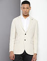 Tommy Hilfiger Textured Regular Fit Blazer