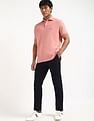 Tommy Hilfiger Solid Regular-Fit Cotton Polo Shirt