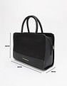 Tommy Hilfiger Logo Black Polyester Sling Bag