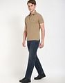 Tommy Hilfiger Solid Slim-Fit Cotton Polo Shirt