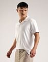 Calvin Klein Jeans Solid Slim-Fit Cotton Polo T-Shirt