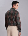 Tommy Hilfiger Checked Regular Fit Plain Woven Shirt
