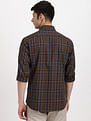 Arrow Sports Plaid Twill Casual Shirt