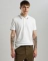 Calvin Klein Jeans Solid Slim Fit Cotton Polo Shirt
