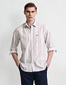 Arrow Sport Vertical Stripes Cotton Shirt