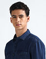 Flying Machine Chambray Weave Cotton Shirt