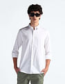 Flying Machine Sateen Cotton Slim Fit Shirt