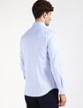 Calvin Klein Jeans Striped Slim-Fit Dobby Woven Shirt