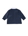 U.S. Polo Assn. Kids Girls Denim Perter Pan Collar Top