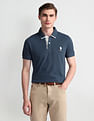 U.S. Polo Assn. Denim Co. Muscle Fit Solid Polo Shirt