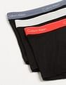Calvin Klein Underwear Low Rise Solid Multi Trunks - Pack Of 3