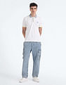 Flying Machine Regular Fit Pure Cotton Polo Shirt