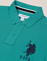 U.S. Polo Assn. Pique Knit Compact Cotton Polo Shirt