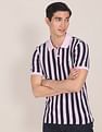 U.S. Polo Assn. Pique Striped Polo Shirt