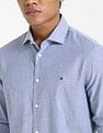 Tommy Hilfiger Solid Regular-Fit Oxford Woven Shirt