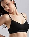 Calvin Klein Underwear Womens Black T-shirt Bra