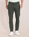 U.S. Polo Assn. Mid Rise Geometric Print Trousers