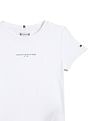Tommy Hilfiger Kids Girls Logo Slim-Fit Cotton T-Shirt