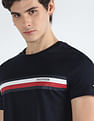 Tommy Hilfiger Transitional Cotton Brand Stripe T-Shirt