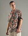 Tommy Hilfiger Printed Regular Fit Viscose Shirt