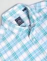 Arrow Sports Cutaway Collar Plaid Check Shirt