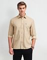 Arrow Sport Geometric Print Cotton Shirt