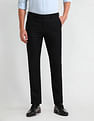 Arrow Self-Design Regular Trousers
