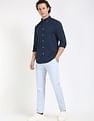 Tommy Hilfiger Printed Regular-Fit Poplin Woven Shirt