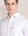 U.S. Polo Assn. Geometric Print Cotton Shirt