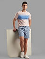 Tommy Hilfiger Regular Fit Solid Mid Rise Shorts