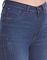 Flying Machine Women Betty Slim Fit Whiskered Jeggings