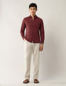 Arrow Sport Slim Fit Pure Linen Shirt