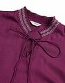 U.S. Polo Assn. Women Ruffle Neck Solid Top