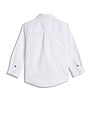 Tommy Hilfiger Kids Boys Solid Regular-Fit Cotton Shirt