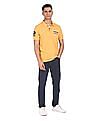 U.S. Polo Assn. Denim Co. Short Sleeve Heathered Polo Shirt