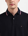 Tommy Hilfiger Tipped Pure Cotton Polo Shirt