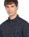 Flying Machine Floral Print Pure Cotton Shirt