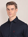 U.S. Polo Assn. Short Sleeve Cotton Solid Casual Shirt