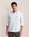 U.S. Polo Assn. Vertical Striped Oxford Shirt