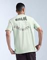 Flying Machine Embroidered Relaxed Fit T-Shirt
