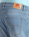 Flying Machine Slash Slim Tapered Mid Rise Jeans