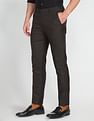 Arrow Jackson Super Slim Fit Dobby Formal Trousers
