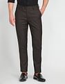 Arrow Jackson Super Slim Fit Dobby Formal Trousers
