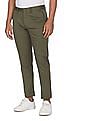U.S. Polo Assn. Austin Trim Fit Flat Front Casual Trousers