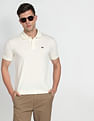 Arrow Sports Patterned Mercerised Cotton Polo Shirt