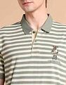U.S. Polo Assn. Horizontal Striped Slim Fit Polo Shirt