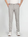 Arrow Sports Low Rise Slim Fit Trousers