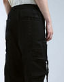 Flying Machine Mid Rise Twill Loose Fit Cargos